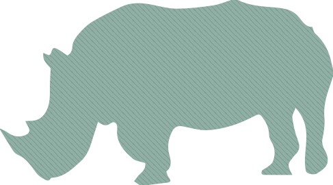 Rhino silhouette
